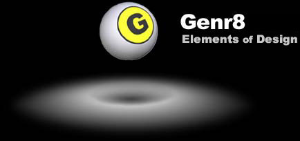 Genr8.com splash logo